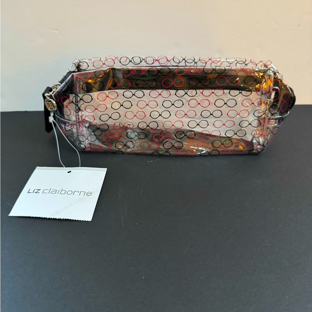 Liz Claiborne makeup bagTransparent Women's . 6 inches . New with tags
